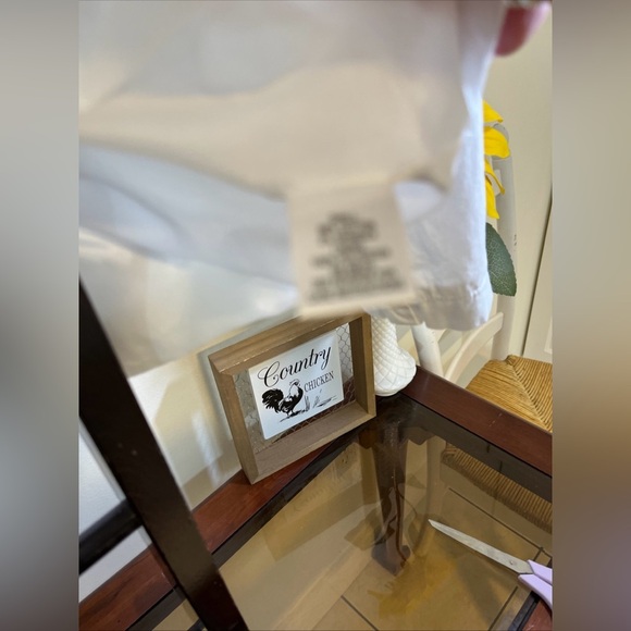 White cotton blend women’s size small light jacket - Picture 6 of 8